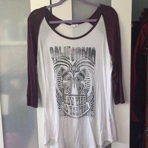 Baseball tee, o so soft.